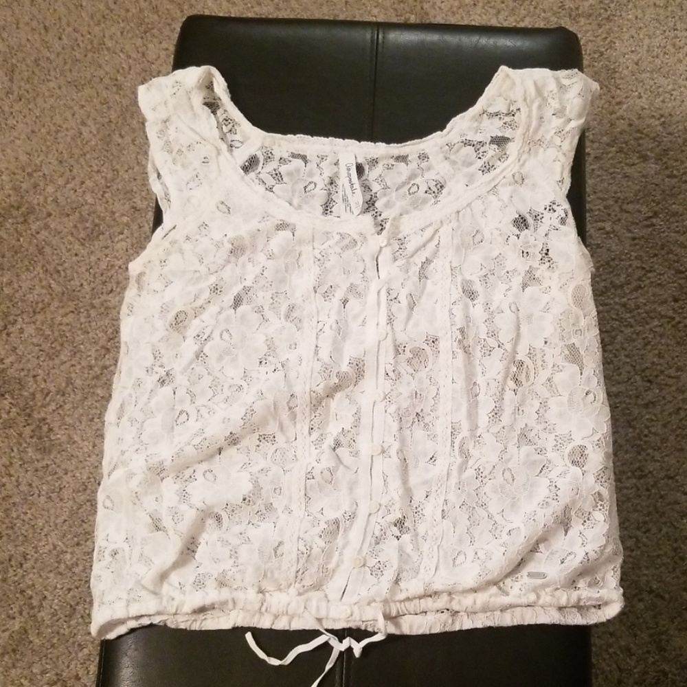Aéropostale lace button up